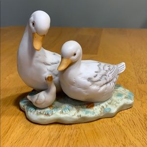Vintage Home Interiors Duck Family. EUC.